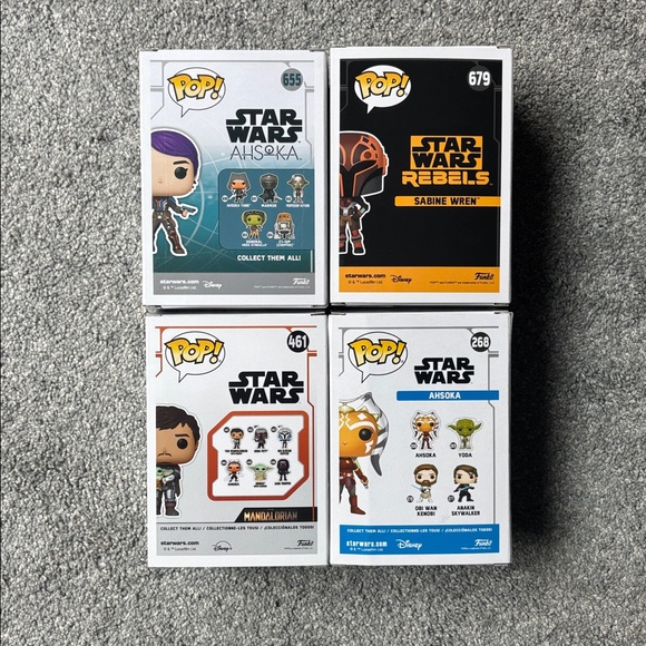 Star Wars Funko Pop! Figures Set - Picture 3 of 3